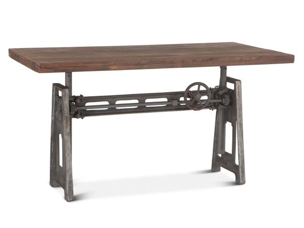 Furniture of america kic industrial black height adjustable desk online